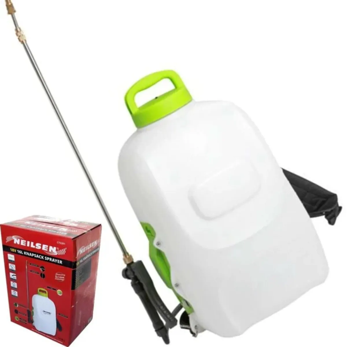 16L Cordless Electric Garden Sprayer 18V - Image 2