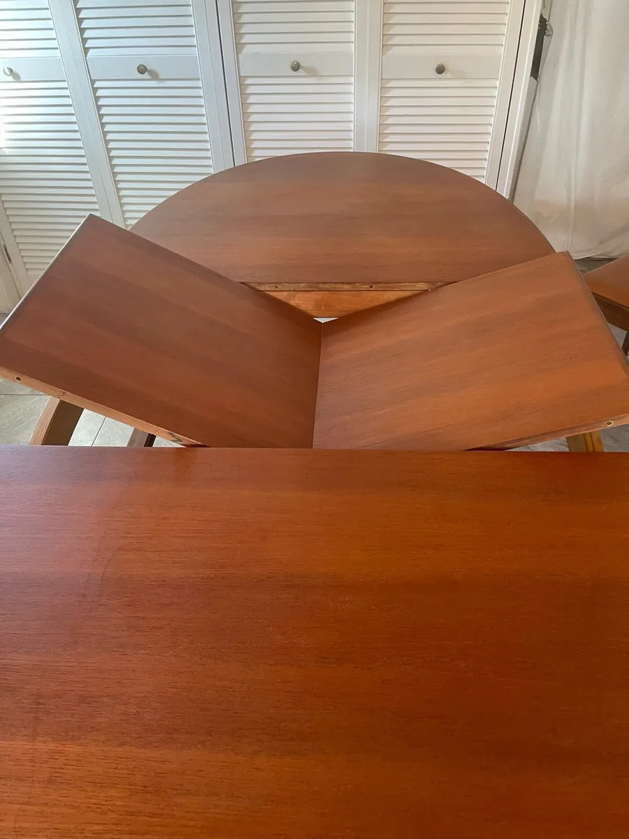 Mid century dining table - Image 3
