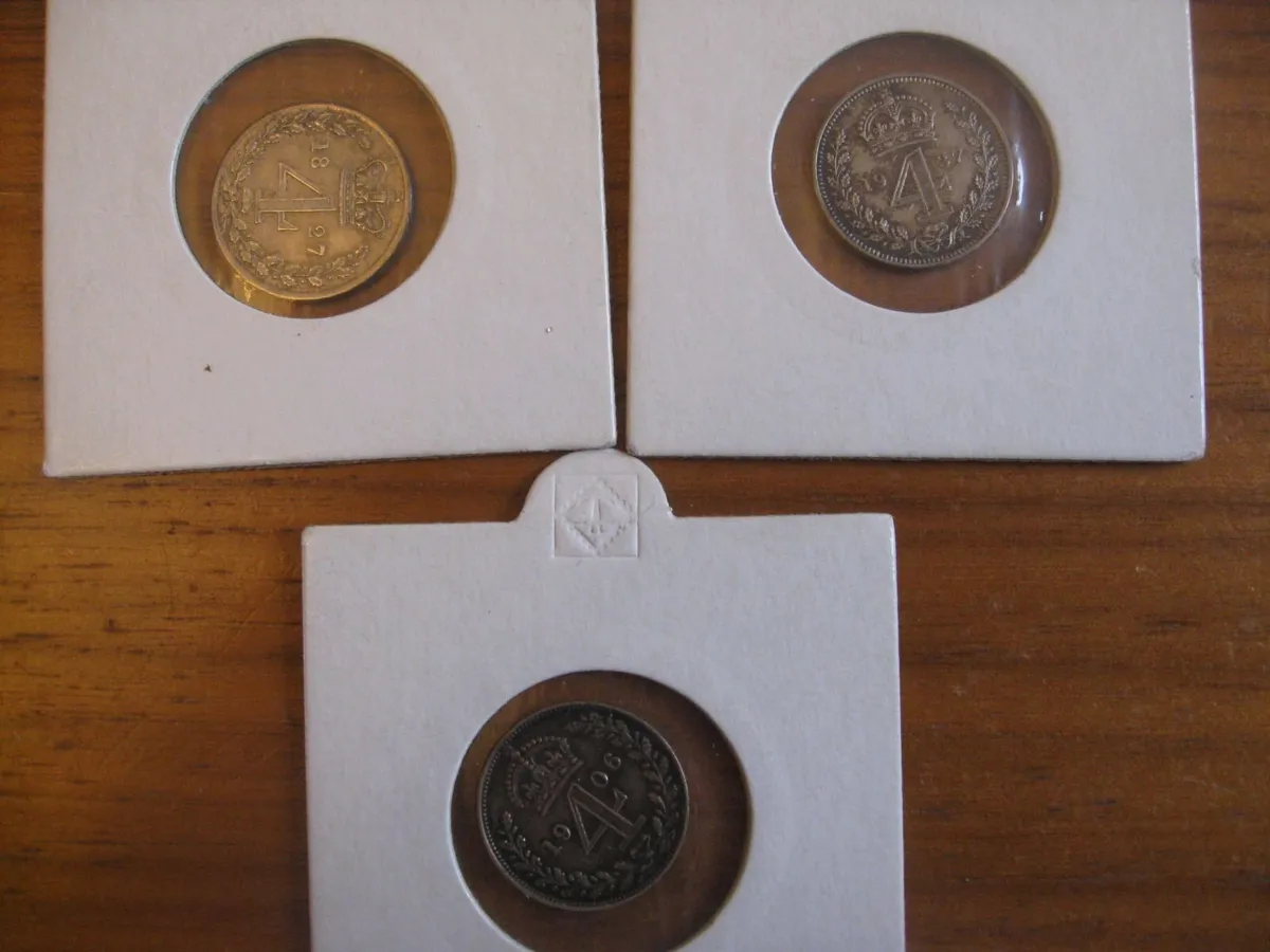 Great Britain 4 Pence Coins - Various Prices - Image 4