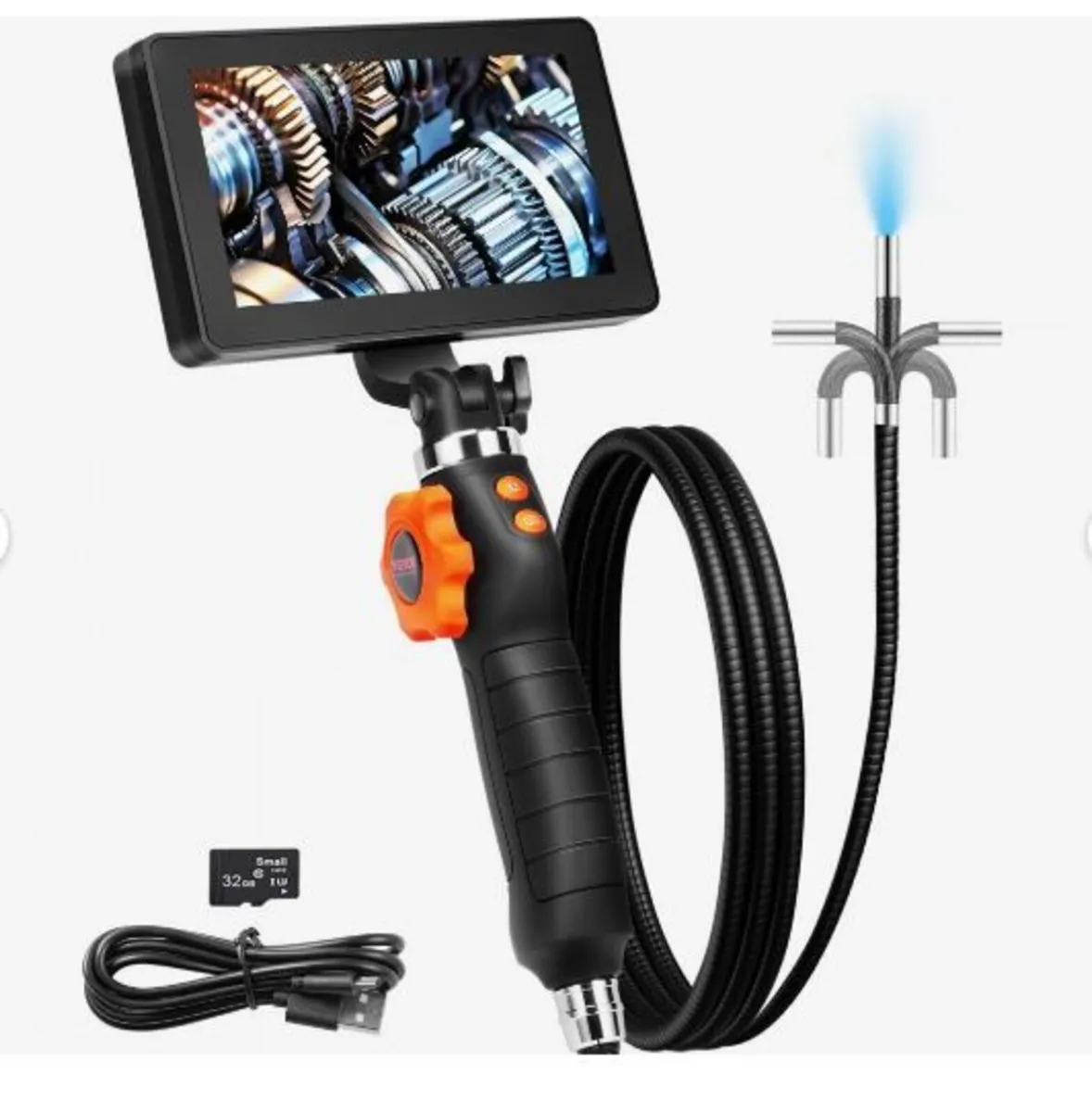 Articulating Borescope Camera with Light - Image 2