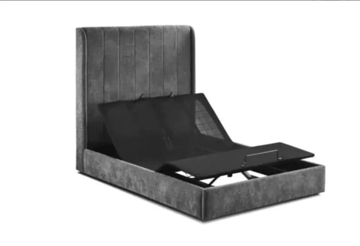 Victoria Electric Adjustable Bed / Fabric or PU - Image 4