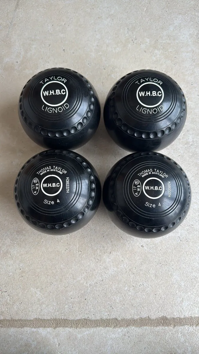 Taylor Lignoid Bowls Size 4 - Image 1