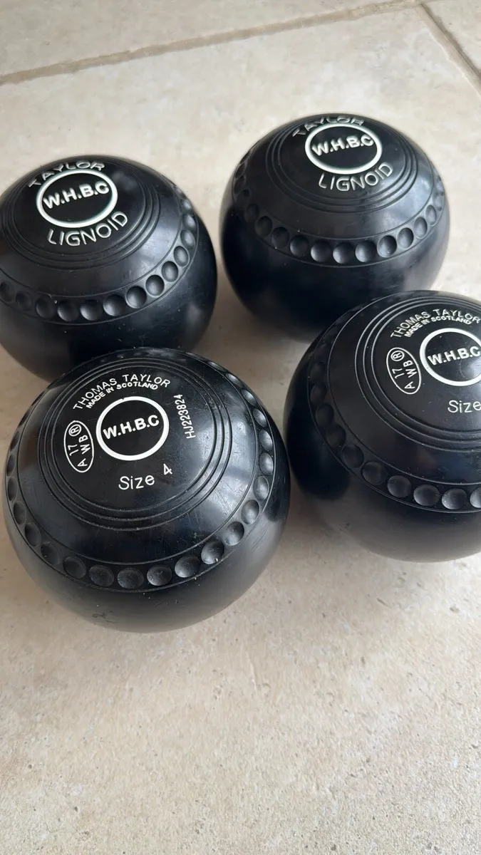 Taylor Lignoid Bowls Size 4 - Image 2