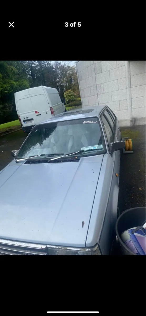 1986 Nissan sunny 90mls NCT exempt - Image 2