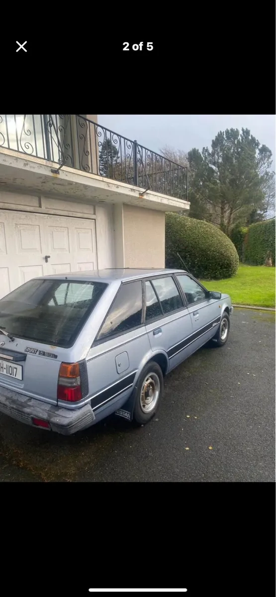 1986 Nissan sunny 90mls NCT exempt - Image 3