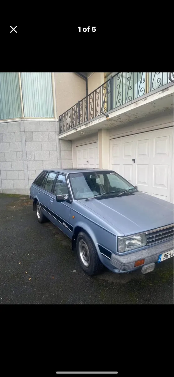 1986 Nissan sunny 90mls NCT exempt - Image 1