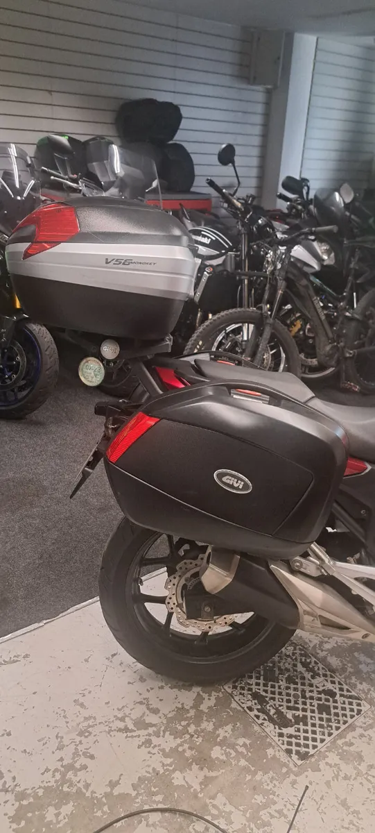 Honda NC750X panniers and racks - Image 2