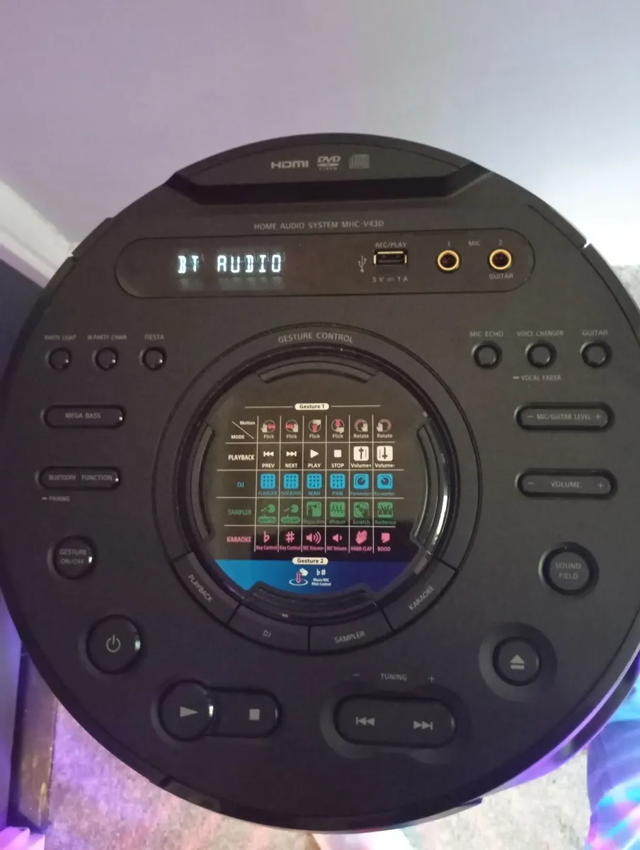 SONY MHC V43D BLUETOOTH SPEAKER - Image 3