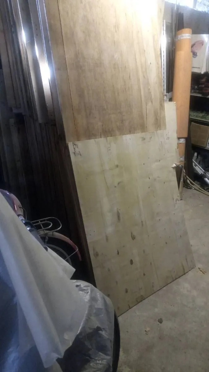 Used plywood