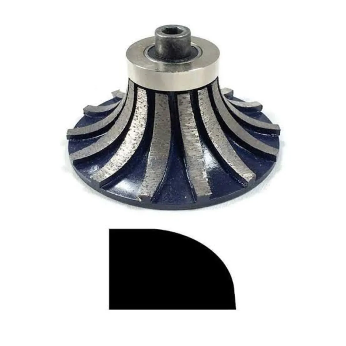 40MM 1/2 Bullnose Segmented M14 Router - Image 1
