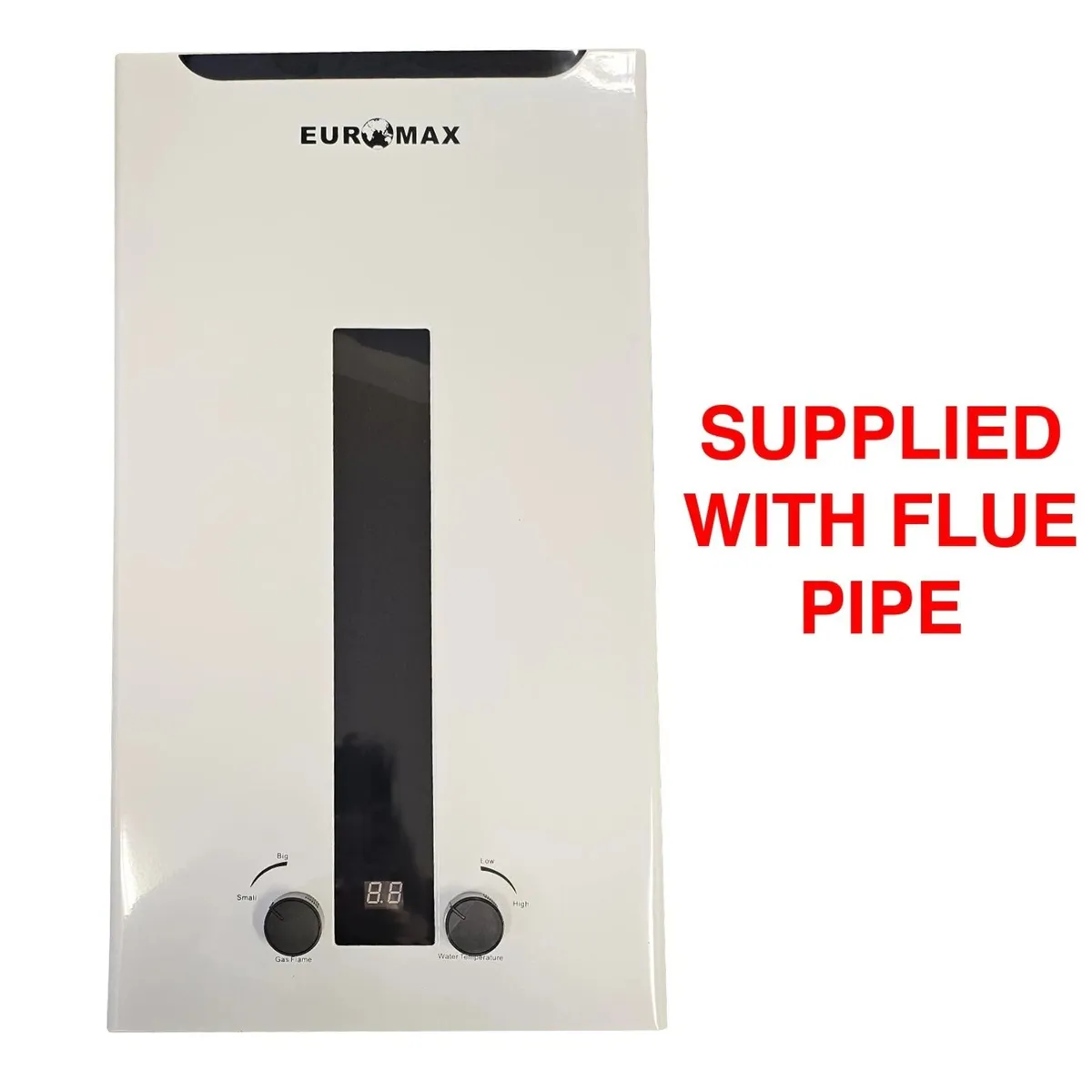 12L LPG Farm Water Heater with Flue Pipe Low NOx - Image 1