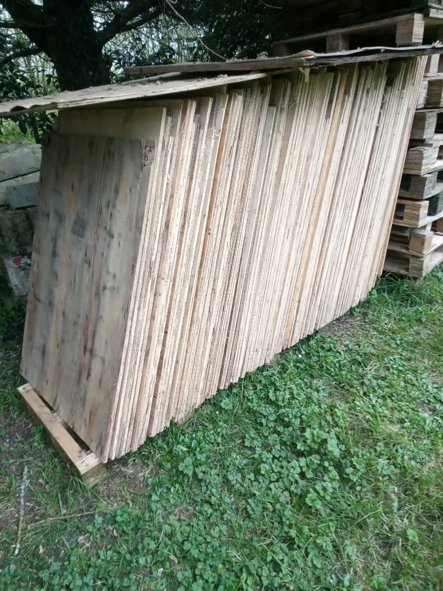 Used plywood - Image 1