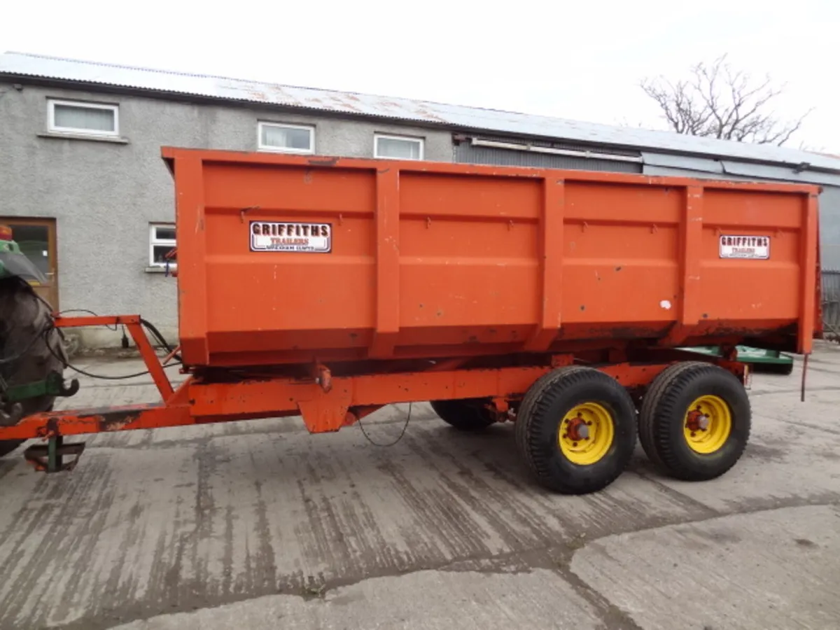 Griffilths 8 Ton Tipping Grain Trailer - Image 2