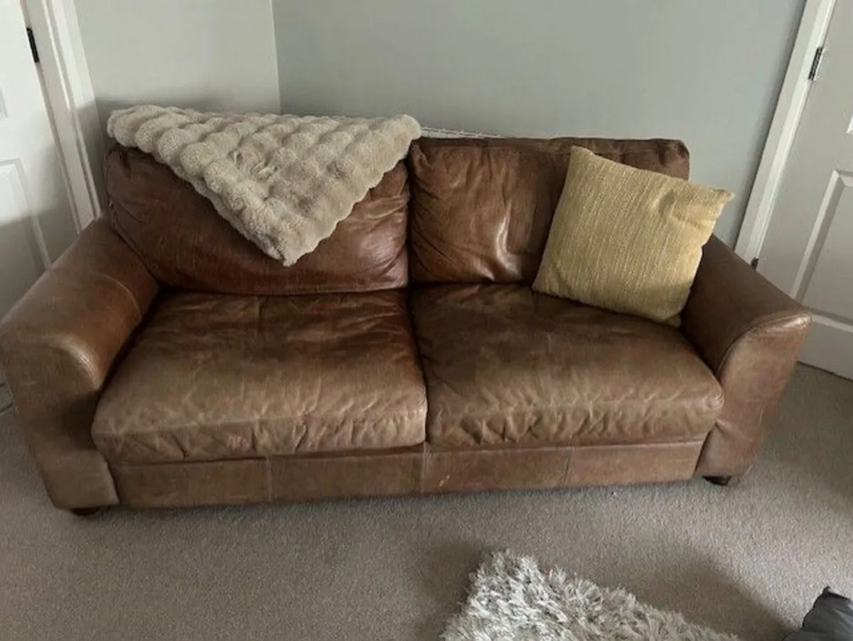 Leather Couch
