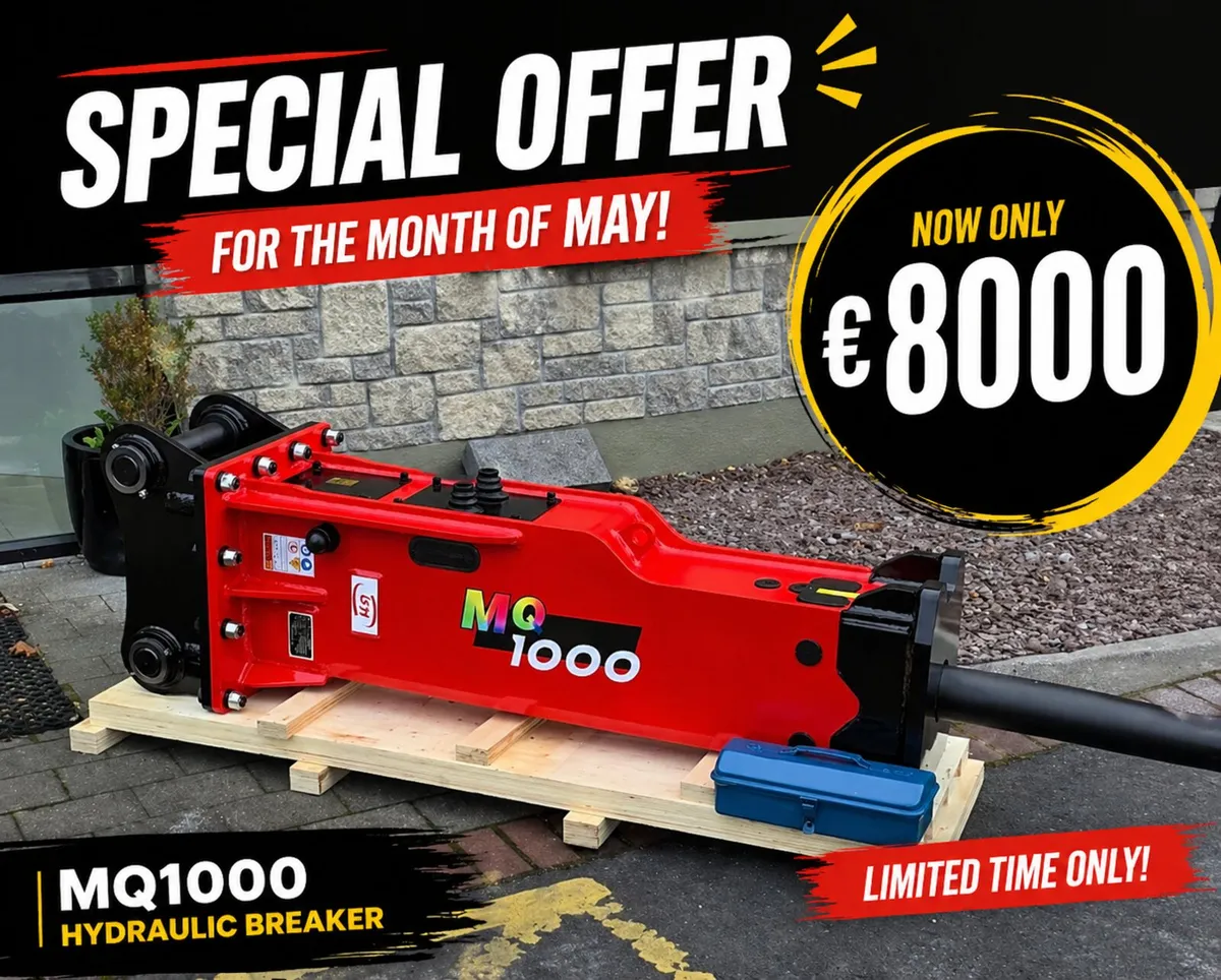 May Offer - MQ 1000 Rock Breaker !!