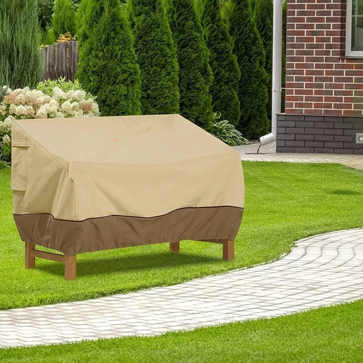 Outdoor Garden Sofa Cover Waterproof - Image 3