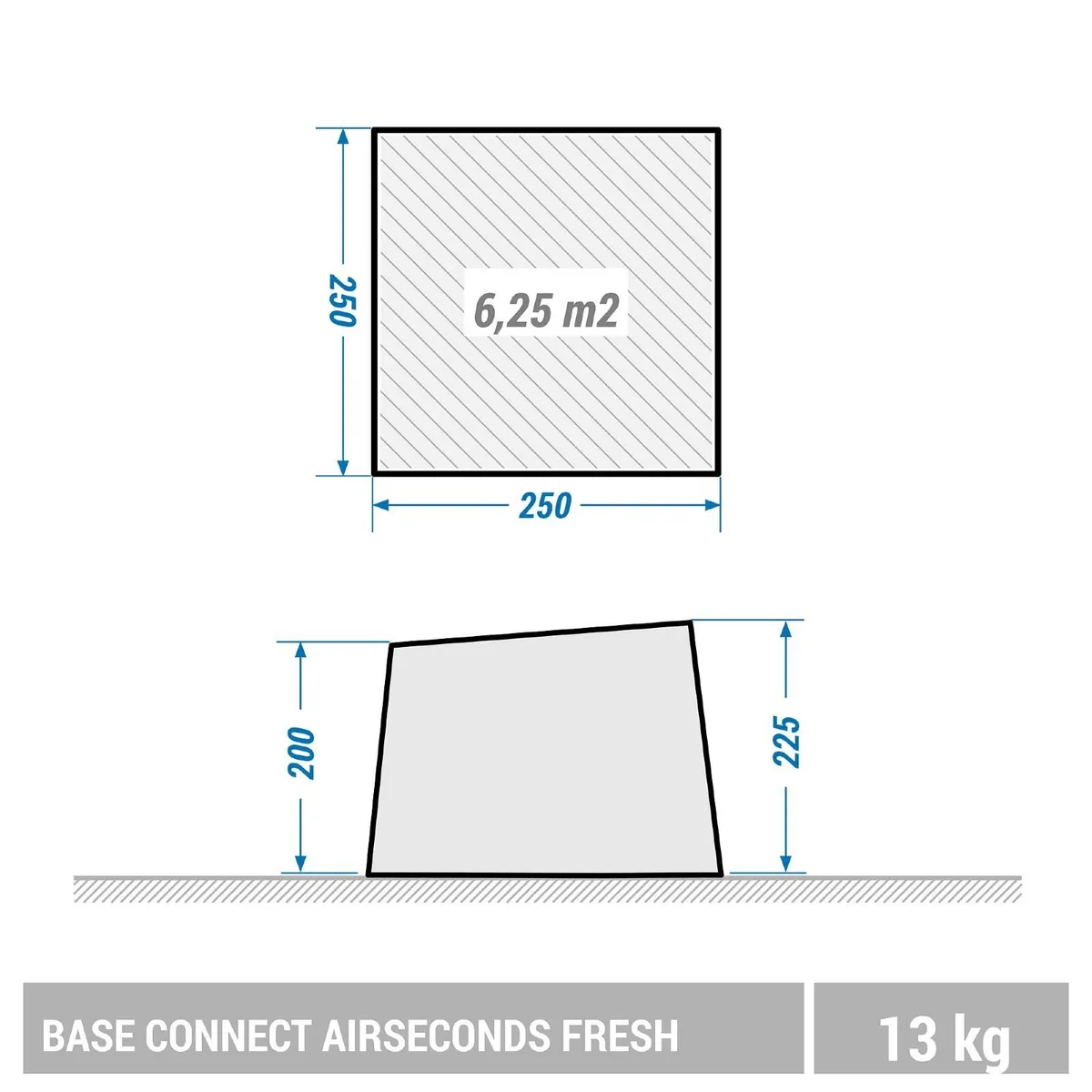Decathlon Camping Shelter Tent - Image 2
