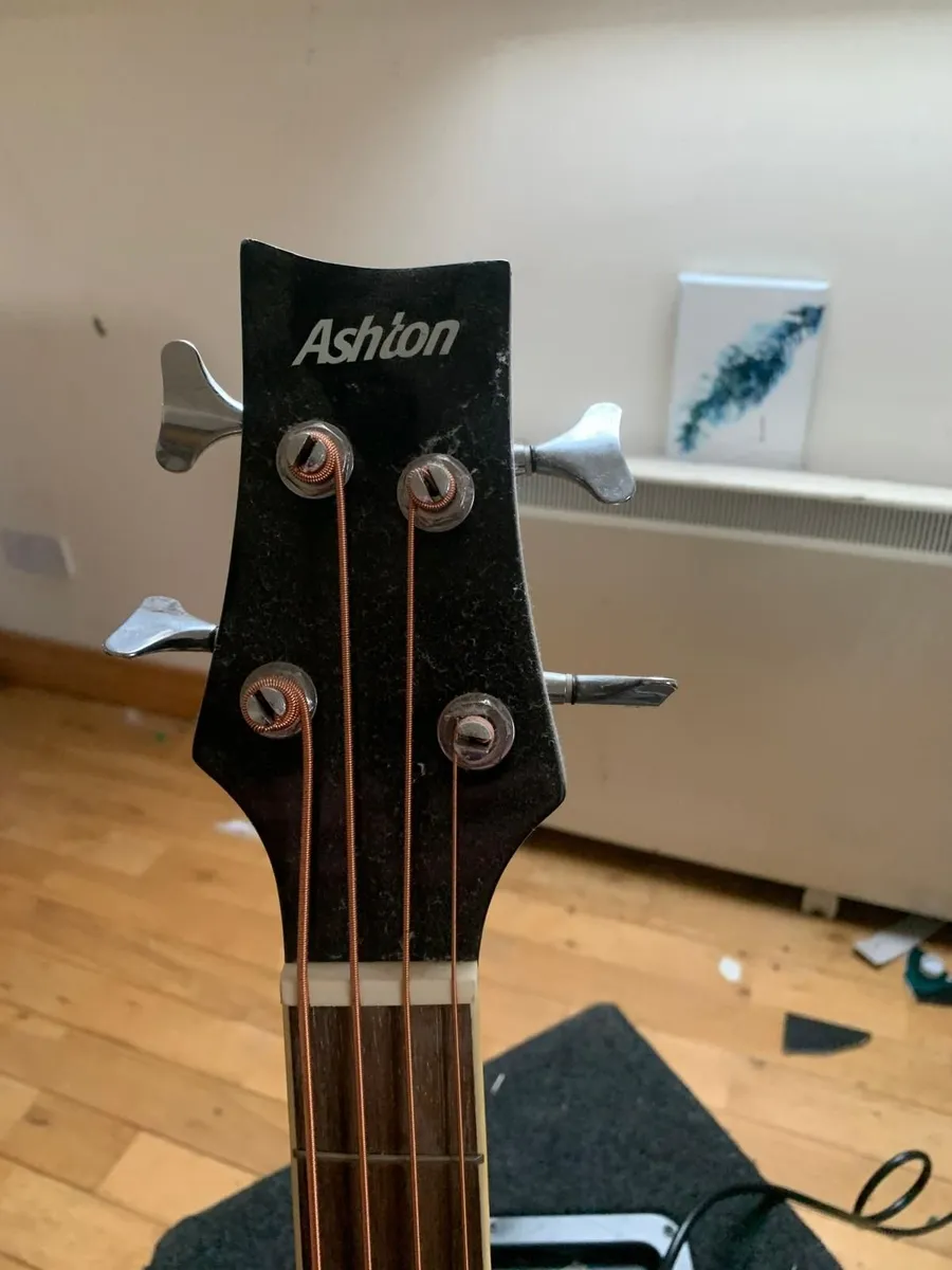 Ashton Semi-Acoustic Bass - Image 3