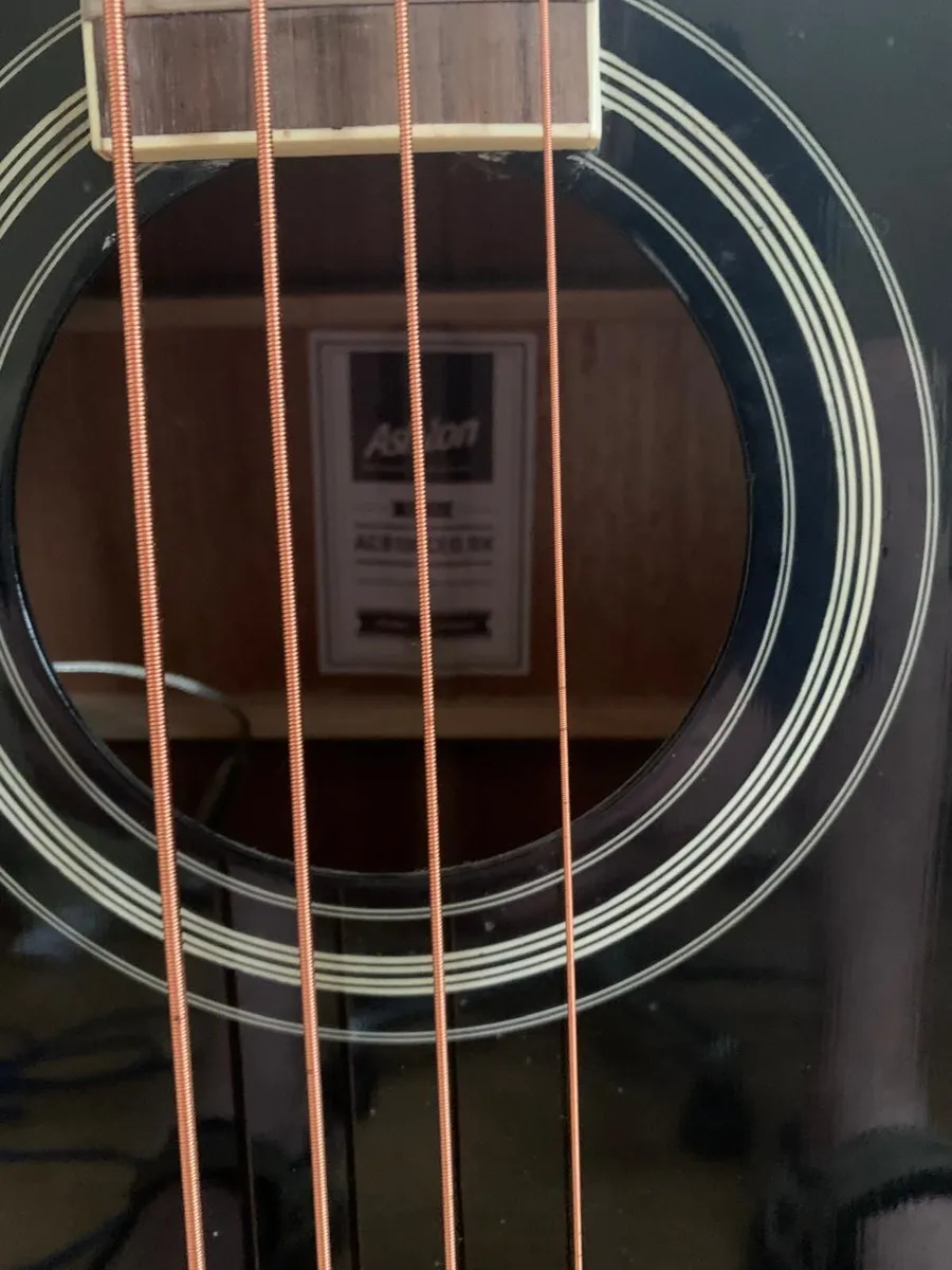 Ashton Semi-Acoustic Bass - Image 4