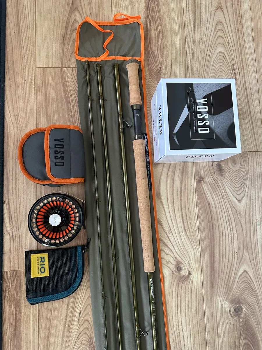 Salmon fly fishing setup - Image 1