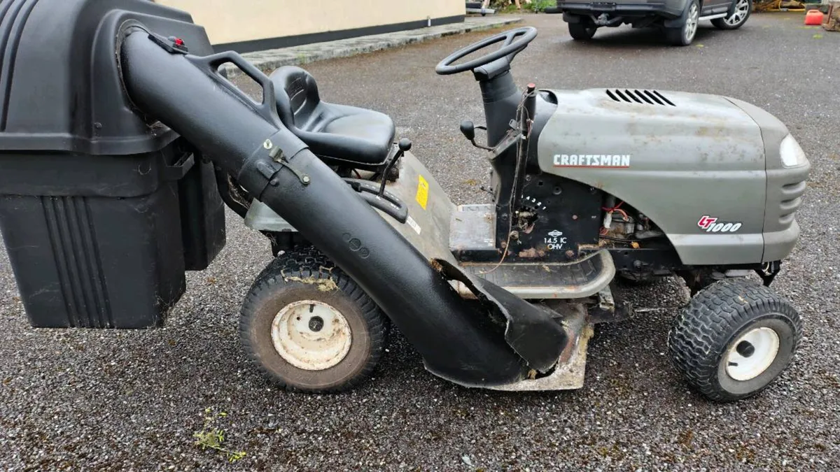 Lawnmower ride on Craftsman LT 1000 - Image 4