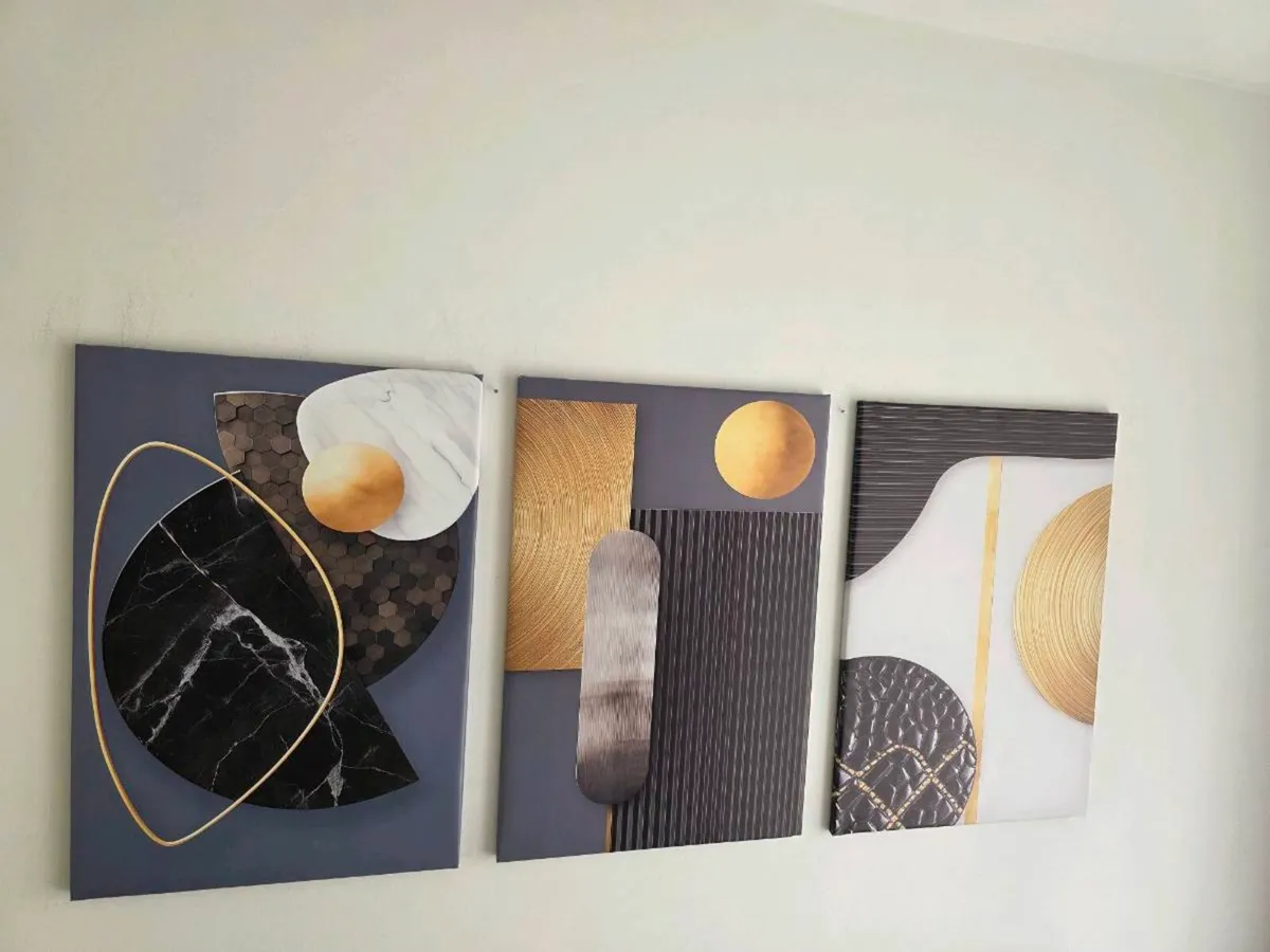 3 large framed  canvas 46x66cm each one - Image 4