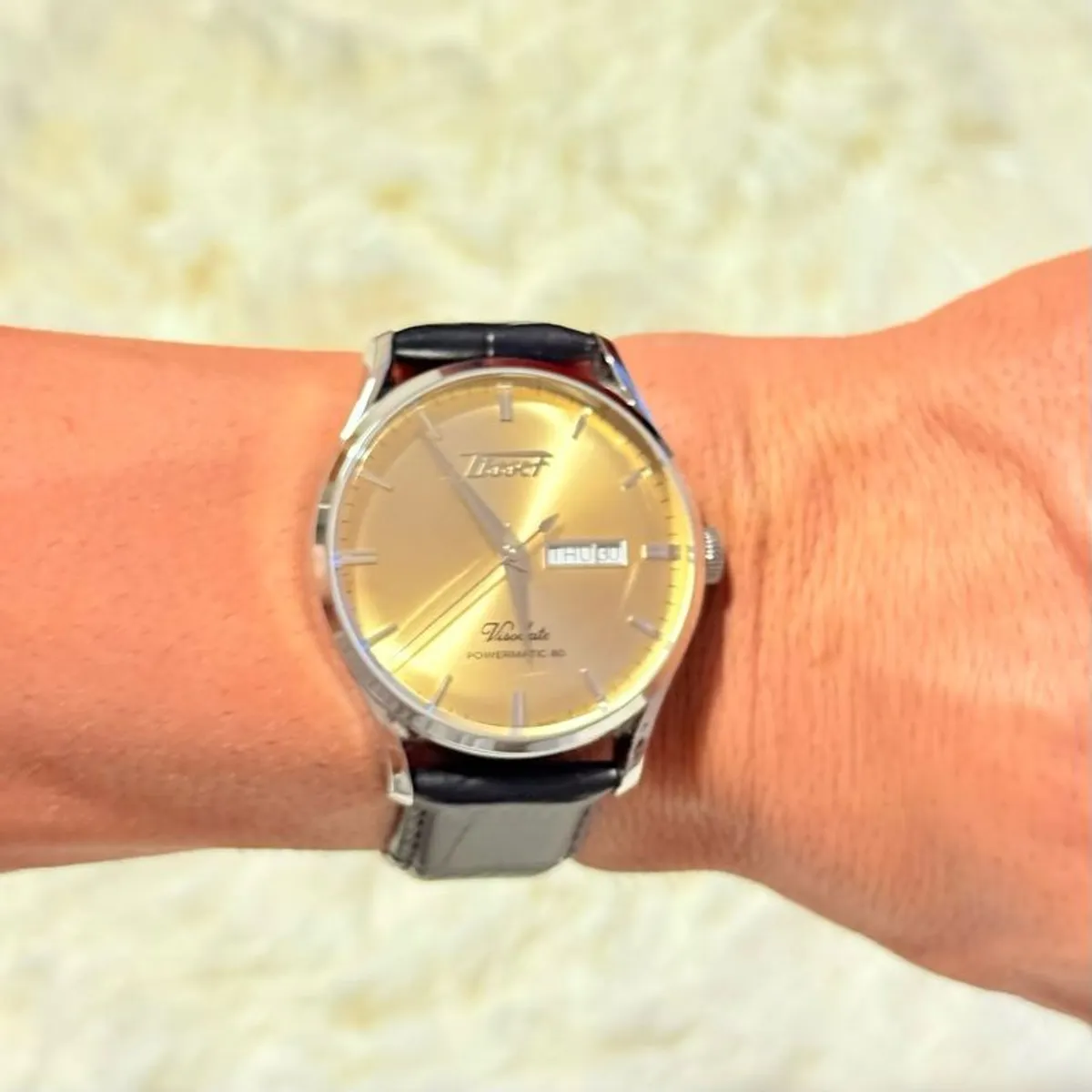 Tissot Visodate Automatic:  Rare Classic, very good  Condition, Box and  Receipt Included - Image 3