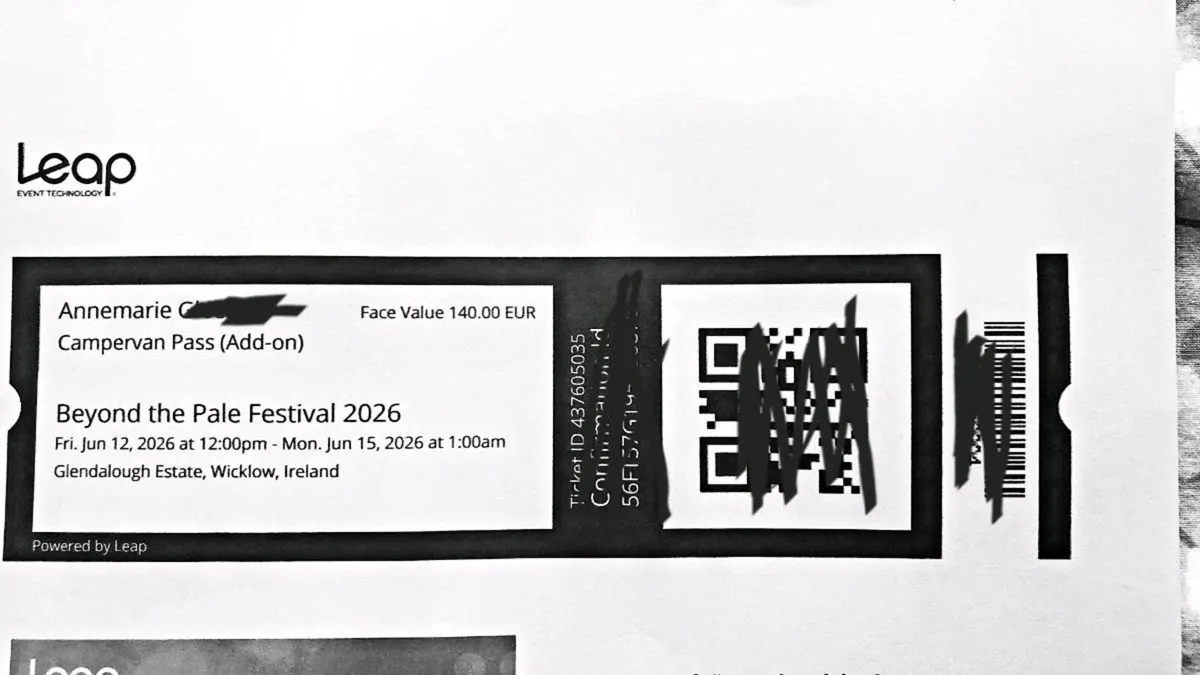 Festival ticket - campervan pass - Image 2