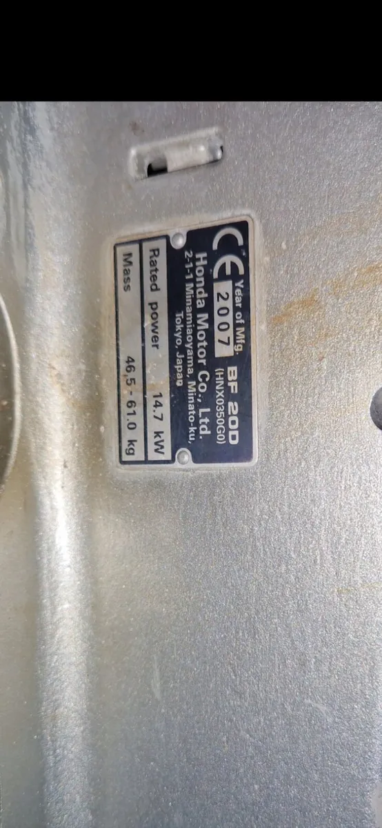 20hp honda outboard electric start - Image 2