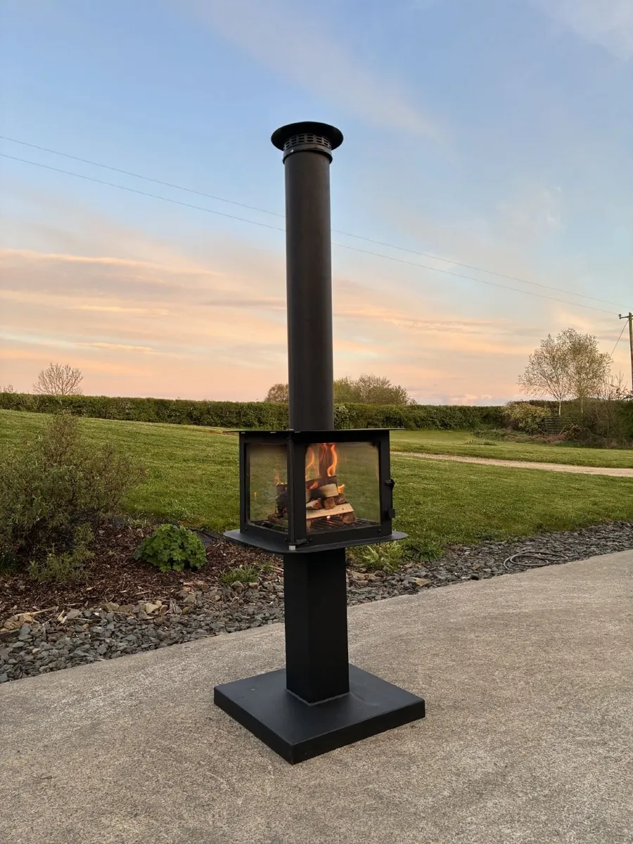 Premium Outdoor Wood Burning Stove - Image 1