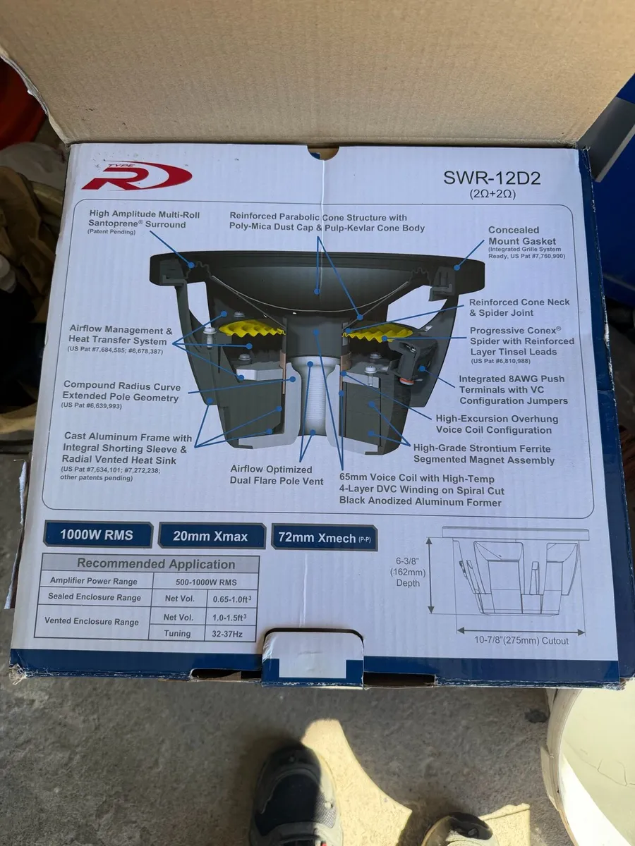 2 Brand new Alpine subwoofer - Image 3