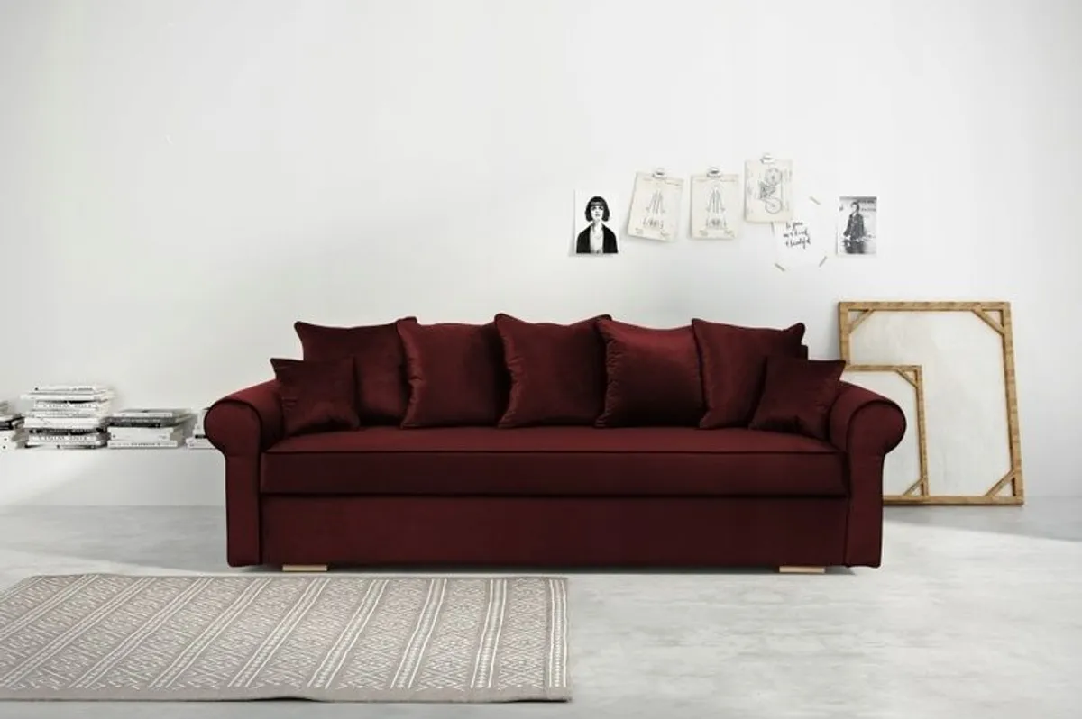 Sofa Bed Viva. Springs and foam makes very comfortable bed . FREE delivery - Image 1