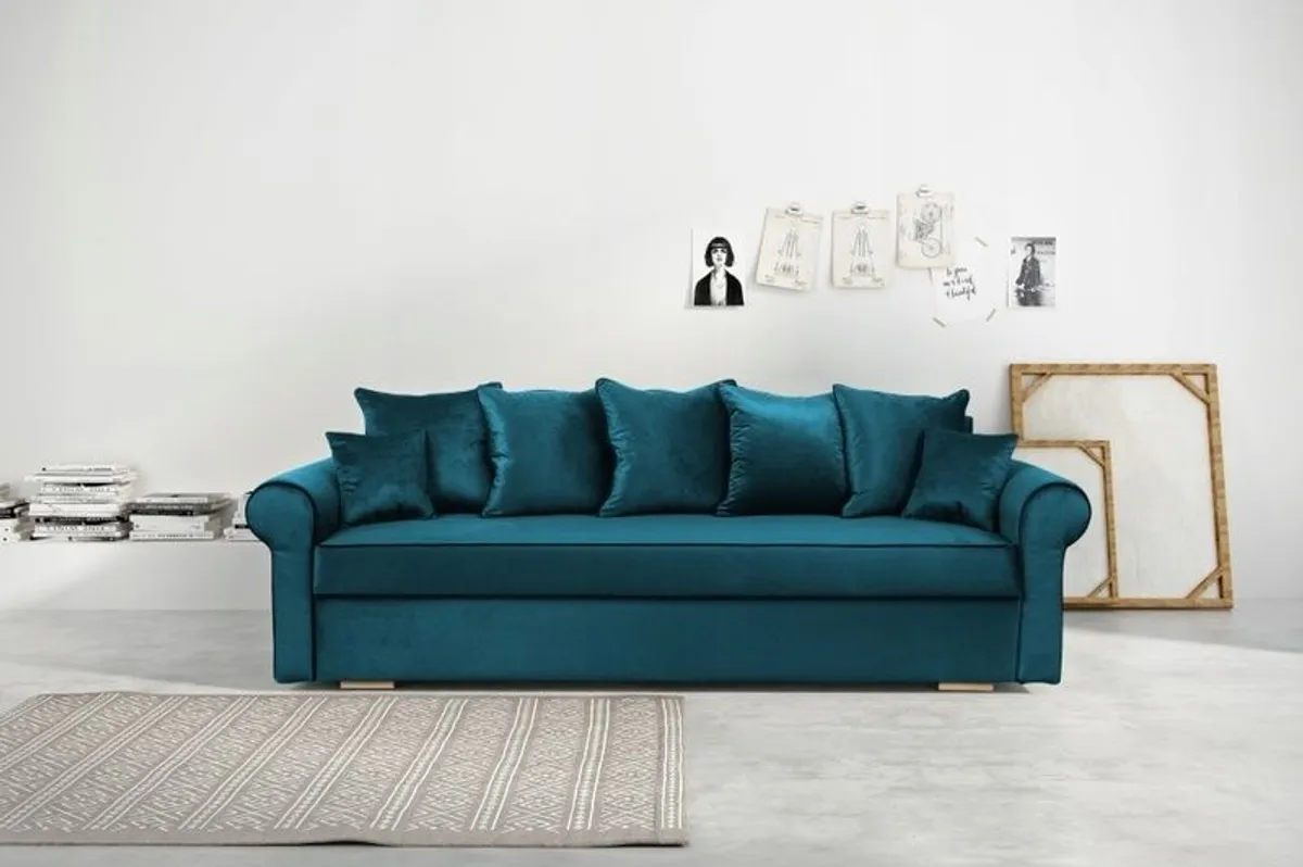 Sofa Bed Viva. Springs and foam makes very comfortable bed . FREE delivery - Image 2