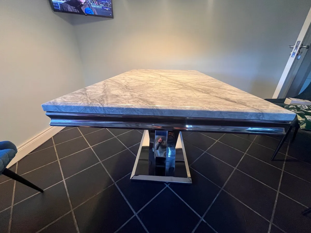 Solid Marble Dining table - Image 4
