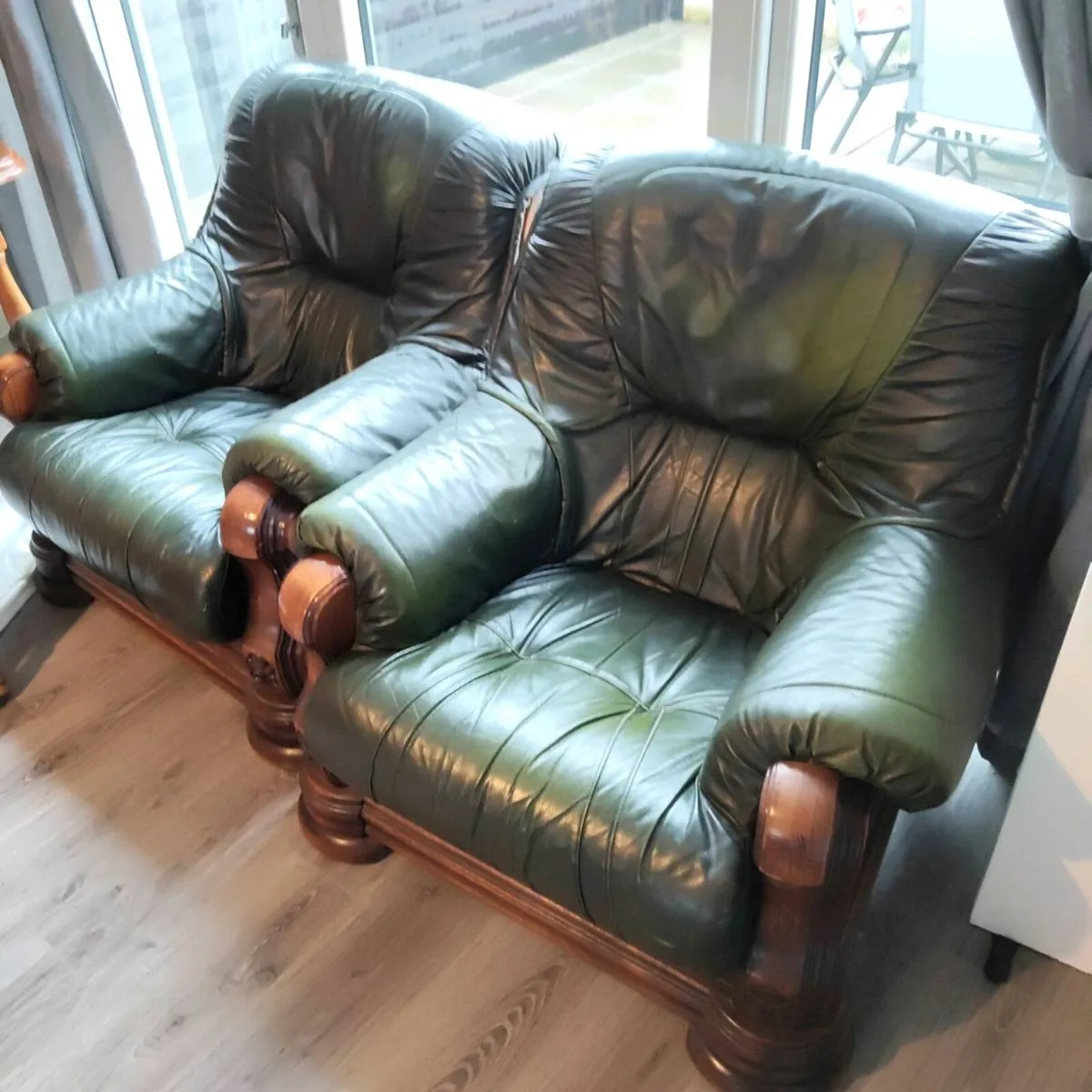 Dutch Oak 3 piece Suite - Image 2