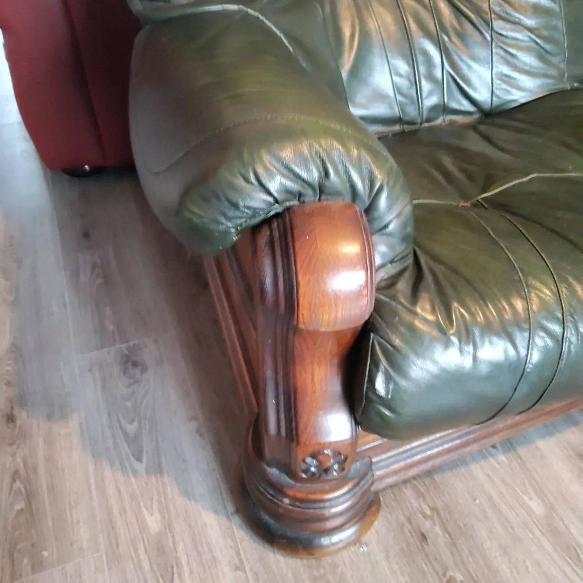 Dutch Oak 3 piece Suite - Image 4