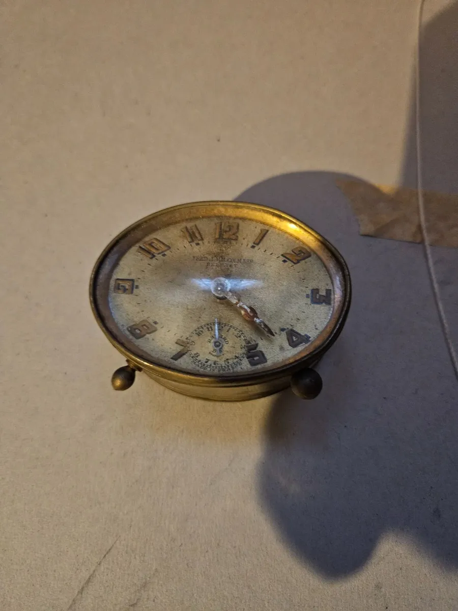 Vintage Fred J Malcolm Clock Belfast - Image 1