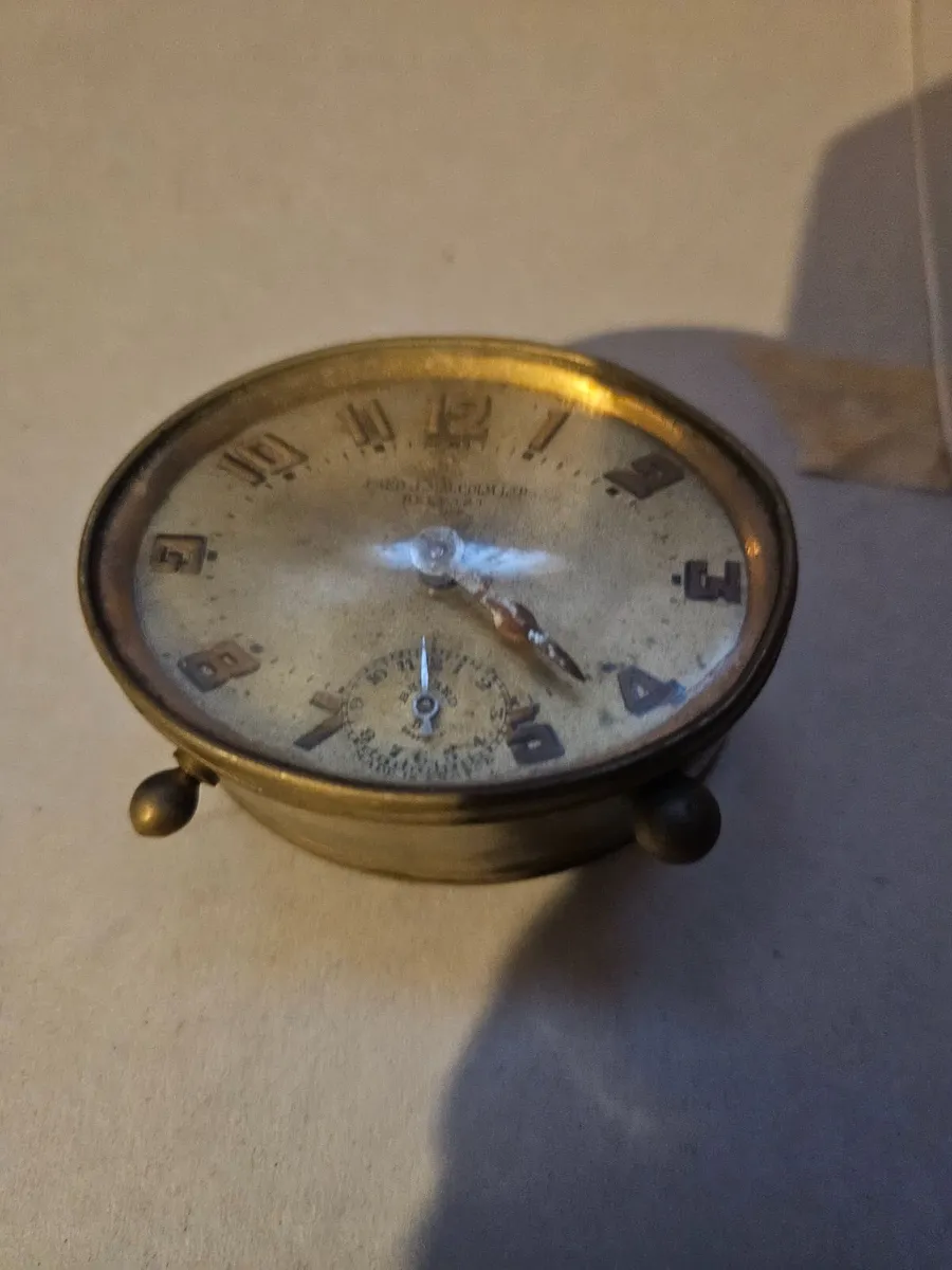 Vintage Fred J Malcolm Clock Belfast - Image 4