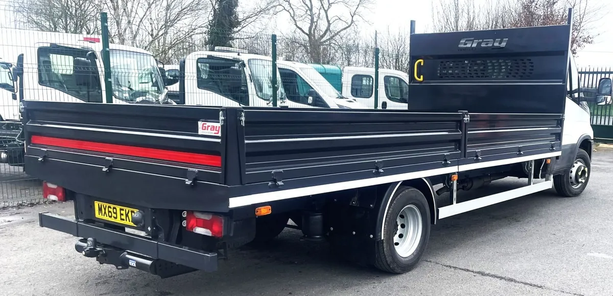 Drop Side Bodies 3.5, & 7.5 ton Truck's Gray VB - Image 3