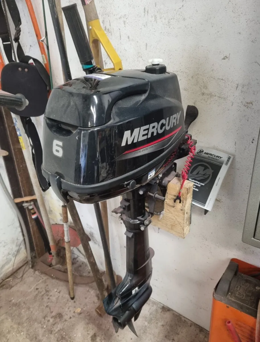 Mercury 6hp outboard engine - Image 3