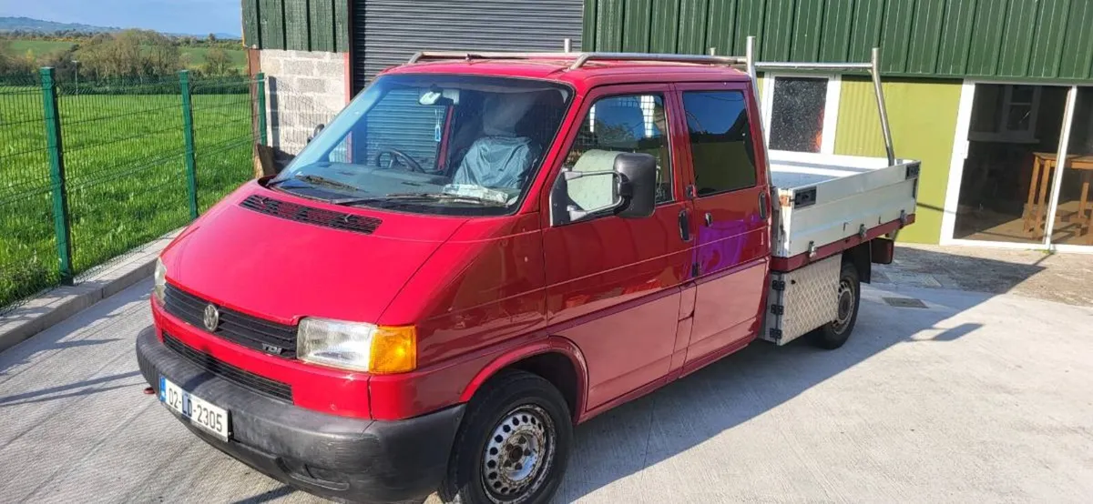 Rare Volkswagen Transporter 2002 Double Cab PickUp - Image 3