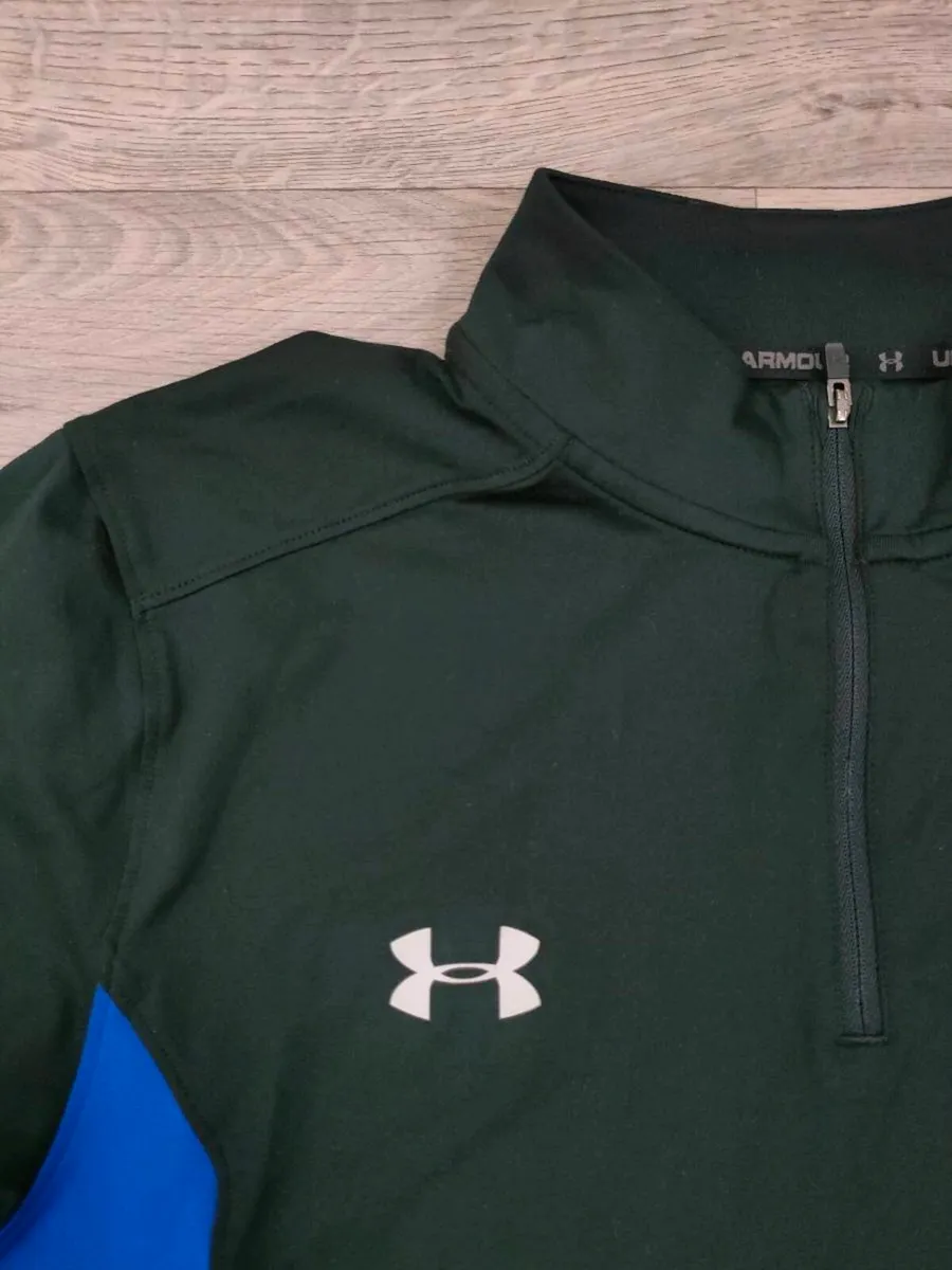 Under Armour Half Zip Golf Jacket Top Mens Medium - Image 3