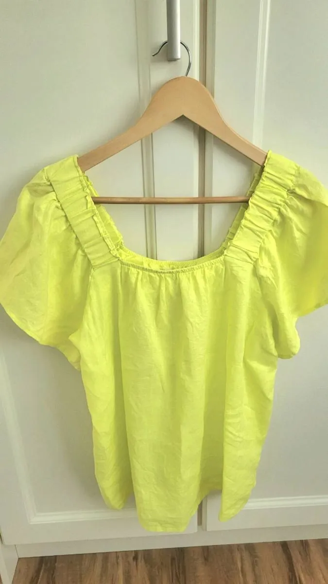 Linen top by Next, as new, size 12 - Image 1