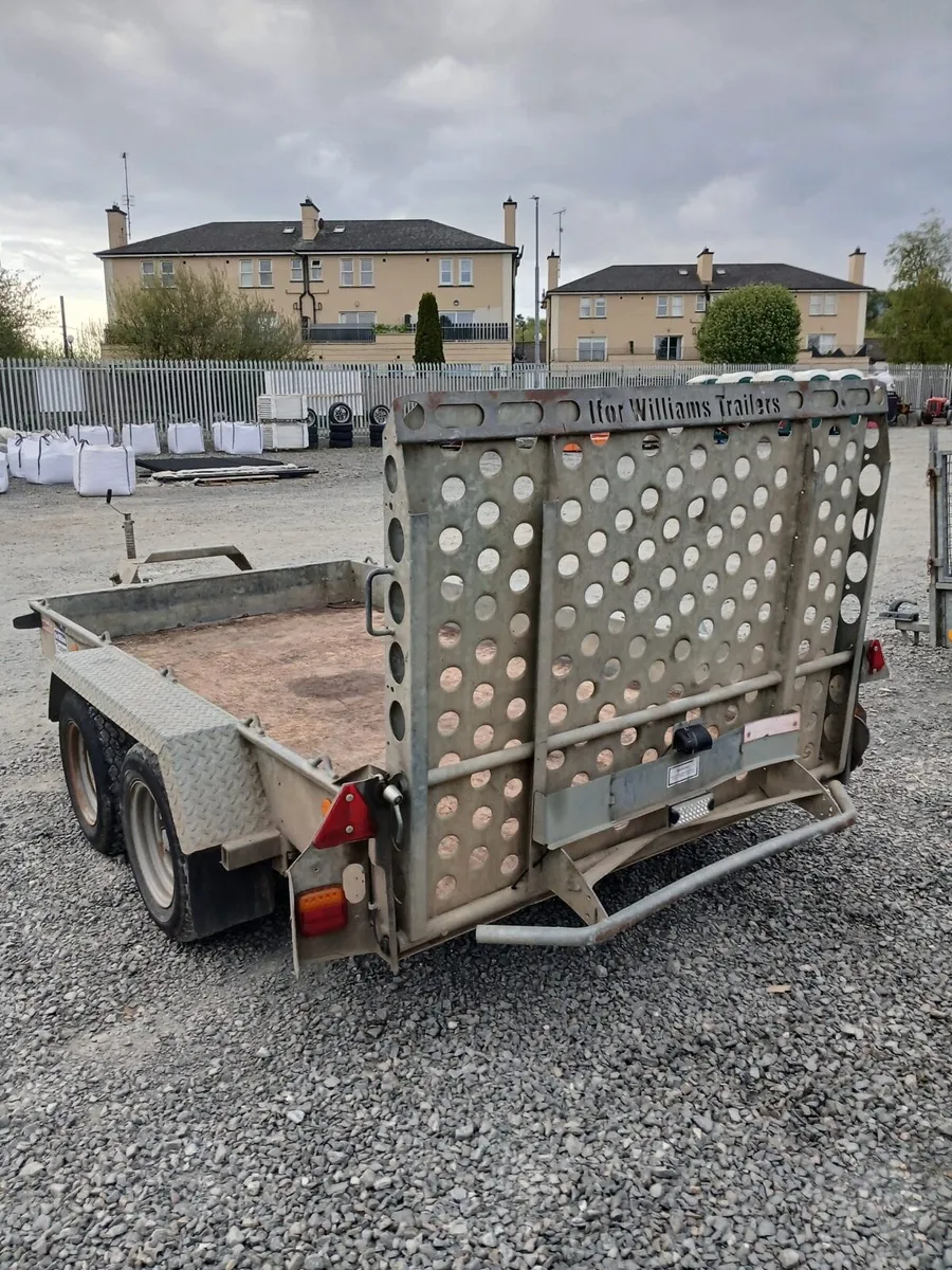 2018 Ifor Williams 3.5T beavertail plant trailer - Image 4