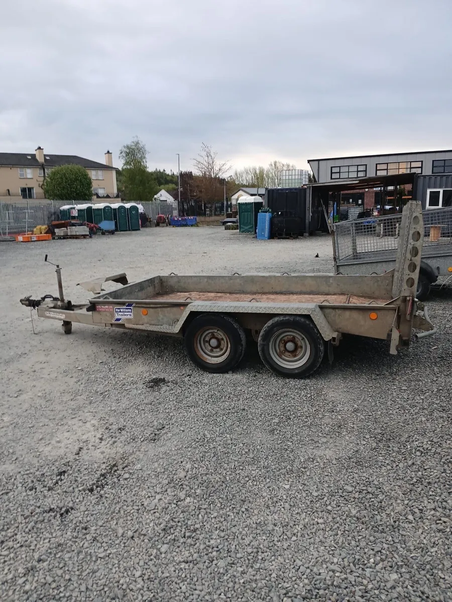 2018 Ifor Williams 3.5T beavertail plant trailer - Image 2