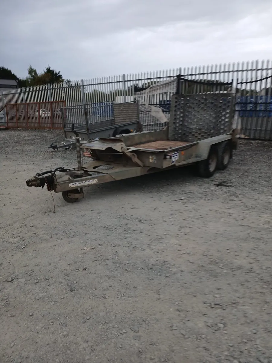 2018 Ifor Williams 3.5T beavertail plant trailer - Image 3