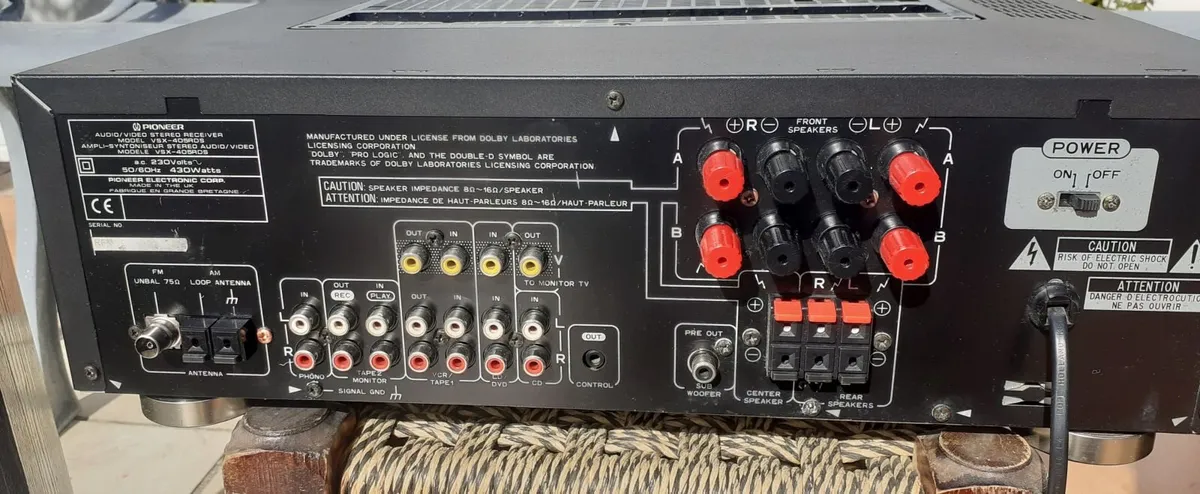 Pioneer VSX-405RDS Amp - Image 3