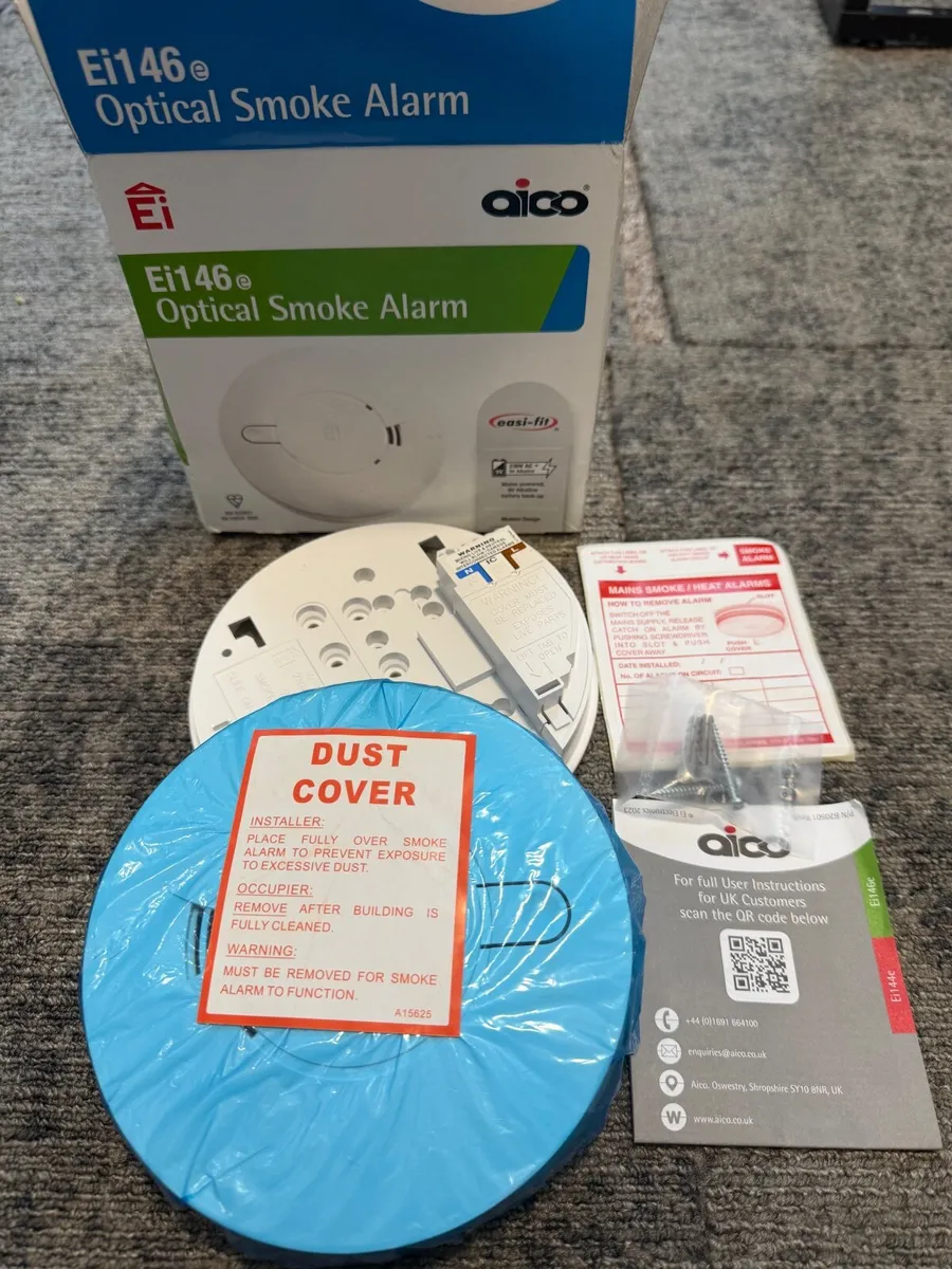 Smoke and Heat Aico Alarm Set - Image 4