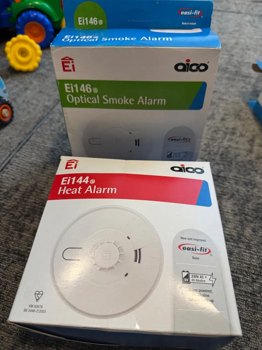 Smoke and Heat Aico Alarm Set - Image 1
