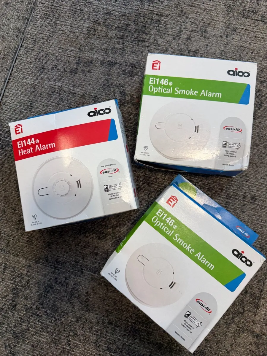 Smoke and Heat Aico Alarm Set - Image 3